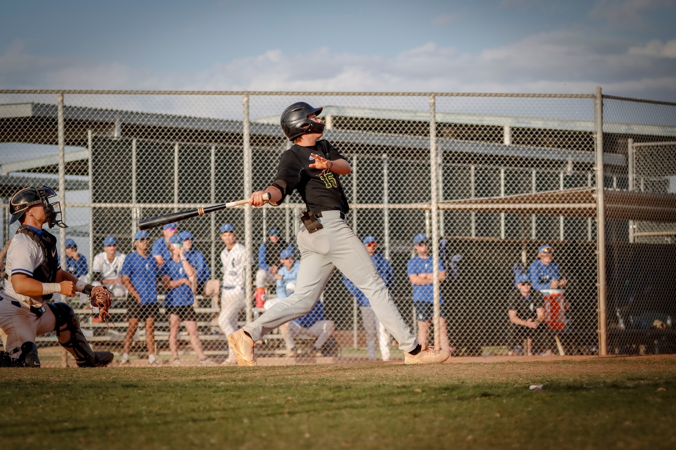 Baseball Wins Home Finale